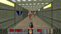 Doom 2's opening level.