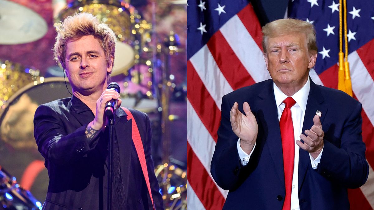 Billie Joe Armstrong and Donald Trump