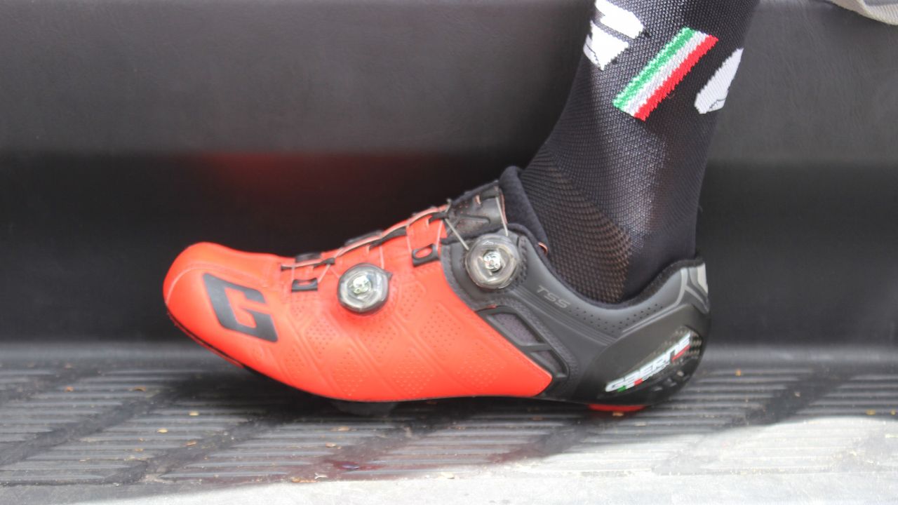 Gaerne Stilo shoes for Lotto Soudal riders