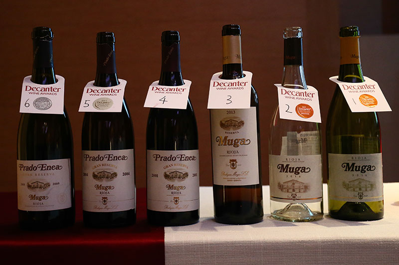DAWA Beijing 2018 Muga Masterclass wine line-up