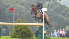 Sophia Hill and Humble Glory at Burghley 2024.