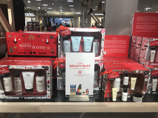 Nordstrom The Beauty Buff gift display