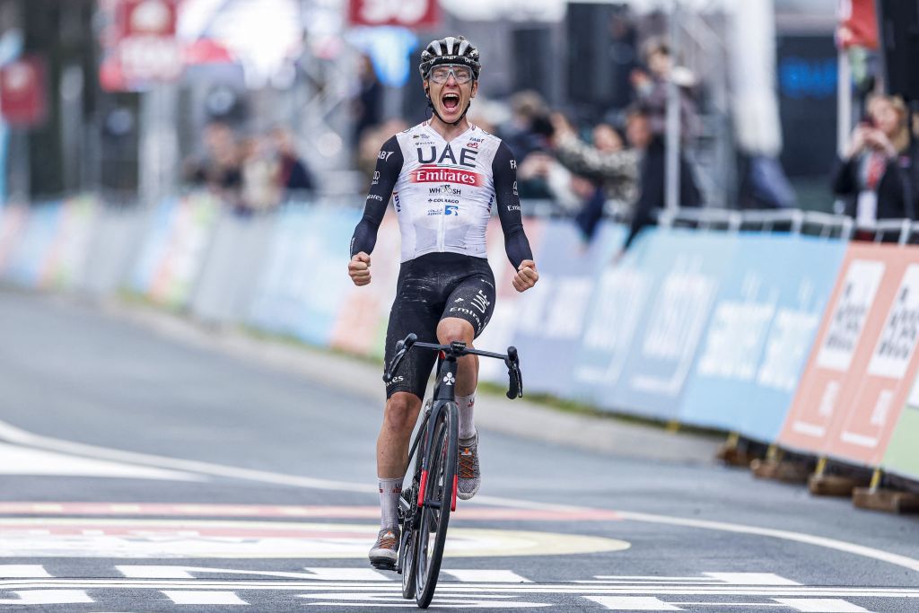 Tadej Pogačar (UAE Team Emirates) wins 2023 Amstel Gold Race