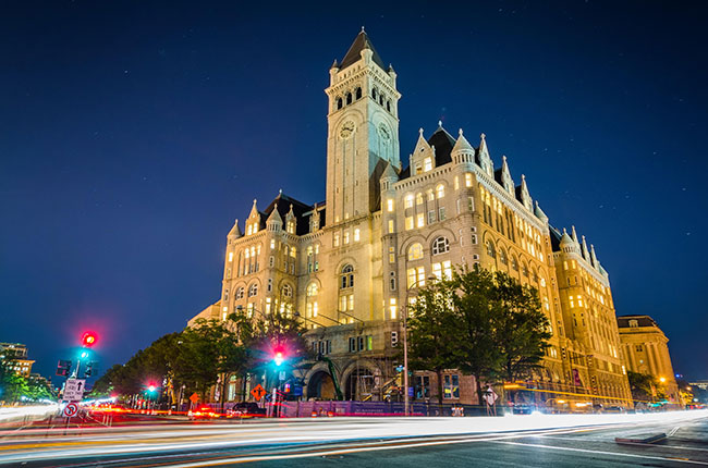 trump hotel, washington dc