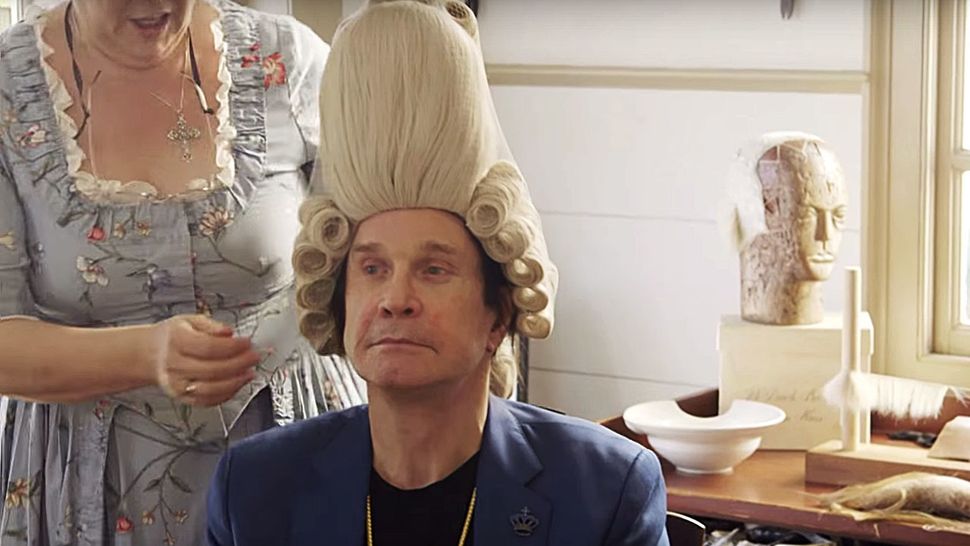 Ozzy Osbourne wigs up for history TV trailer Louder