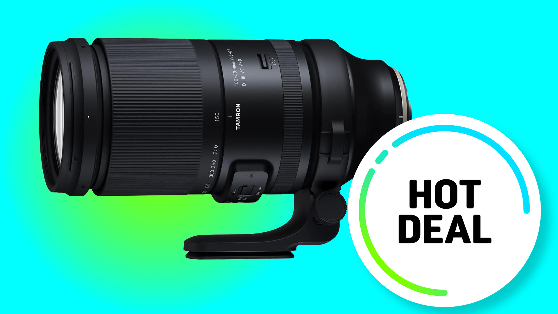 Tamron 150–500mm f/5–6.7 Di III VC VXD