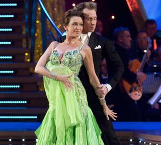 Arlene Phillips hinted that Lunghi - who performed a foxtrot - was a potential winner