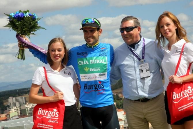 Lluis Mas (Caja Rural), leader of the Sprints classification