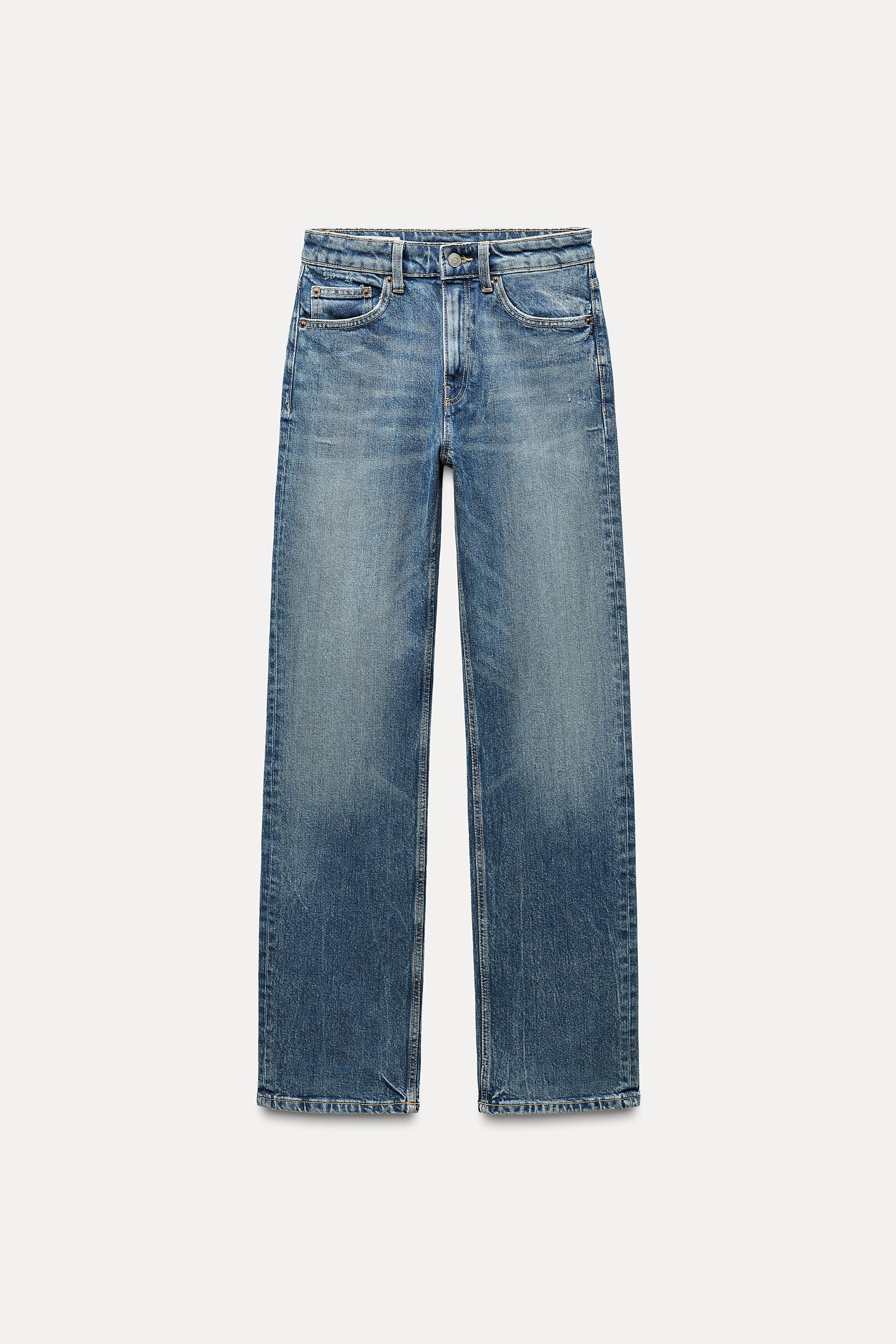 Trf Straight Leg Jeans With a High Waist