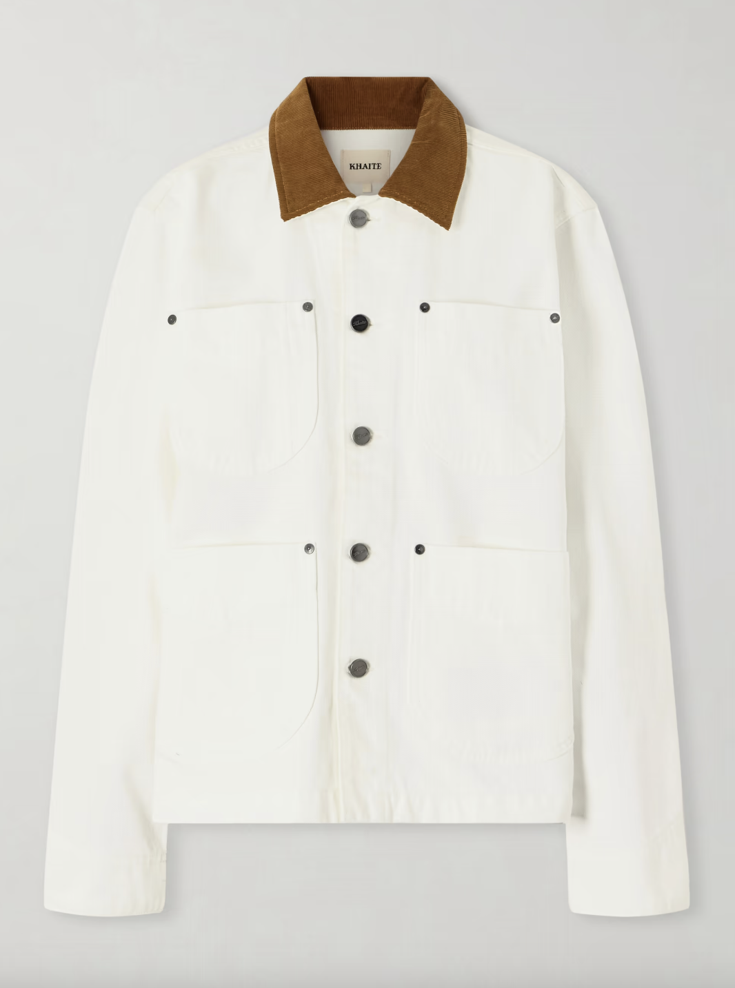 white denim jacket