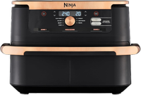 Ninja Foodi FlexDrawer Air Fryer in Black/Copper | was £279.99 now £230.48 at Amazon