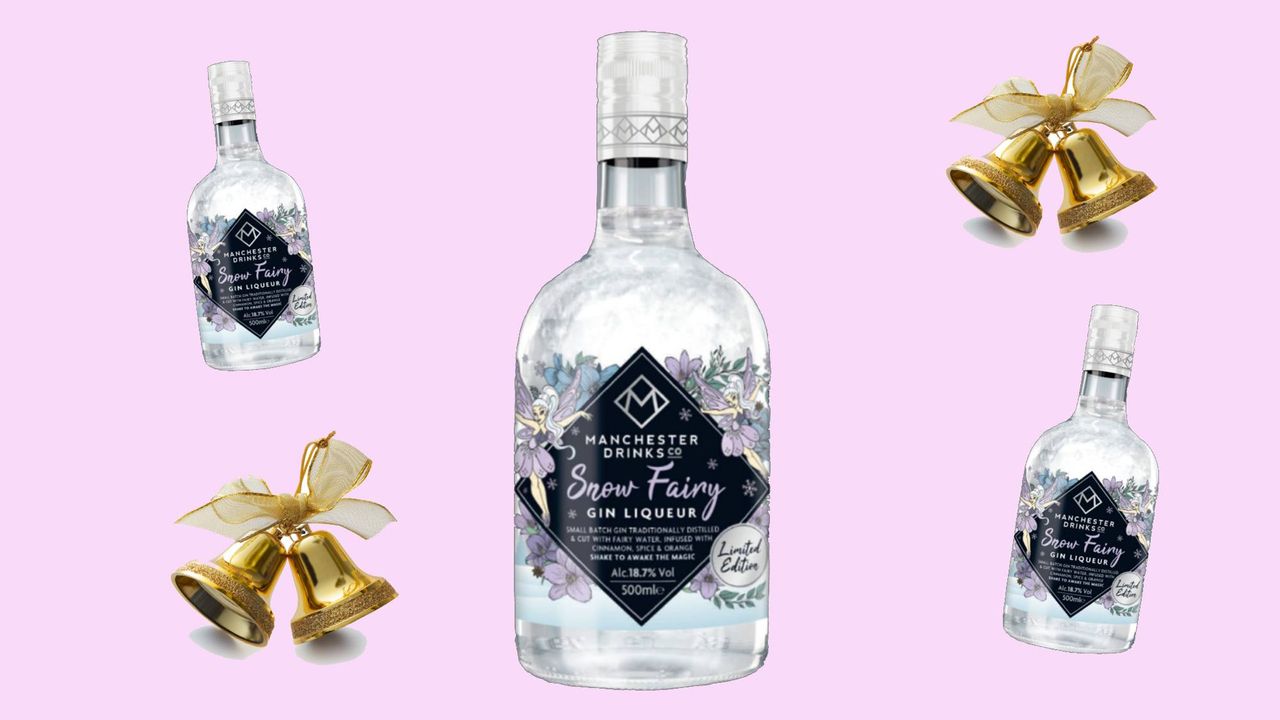 sparkly christmas gin