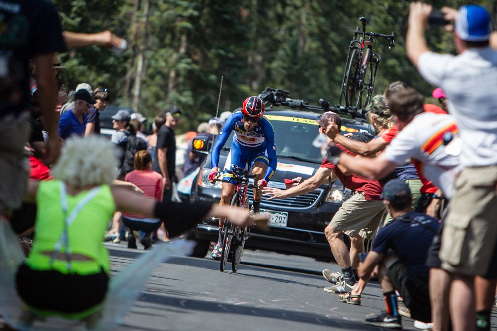 Alexandr Braico (Jelly Belly) comes through as the best Colorado rider