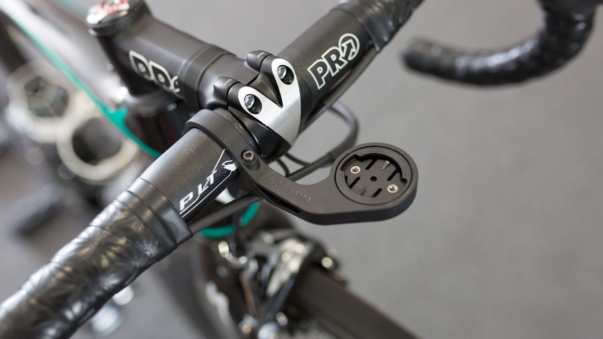 McCarthy opts for a Garmin out-front mount
