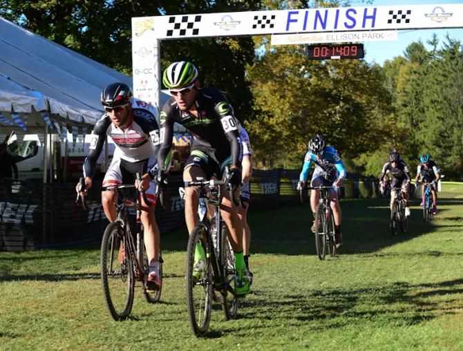 Lukas Winterberg (Cannondale) was in mix until Danny Summerhill took off