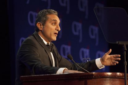 Bassem Youssef, Egypt's Jon Stewart, says his show was canceled