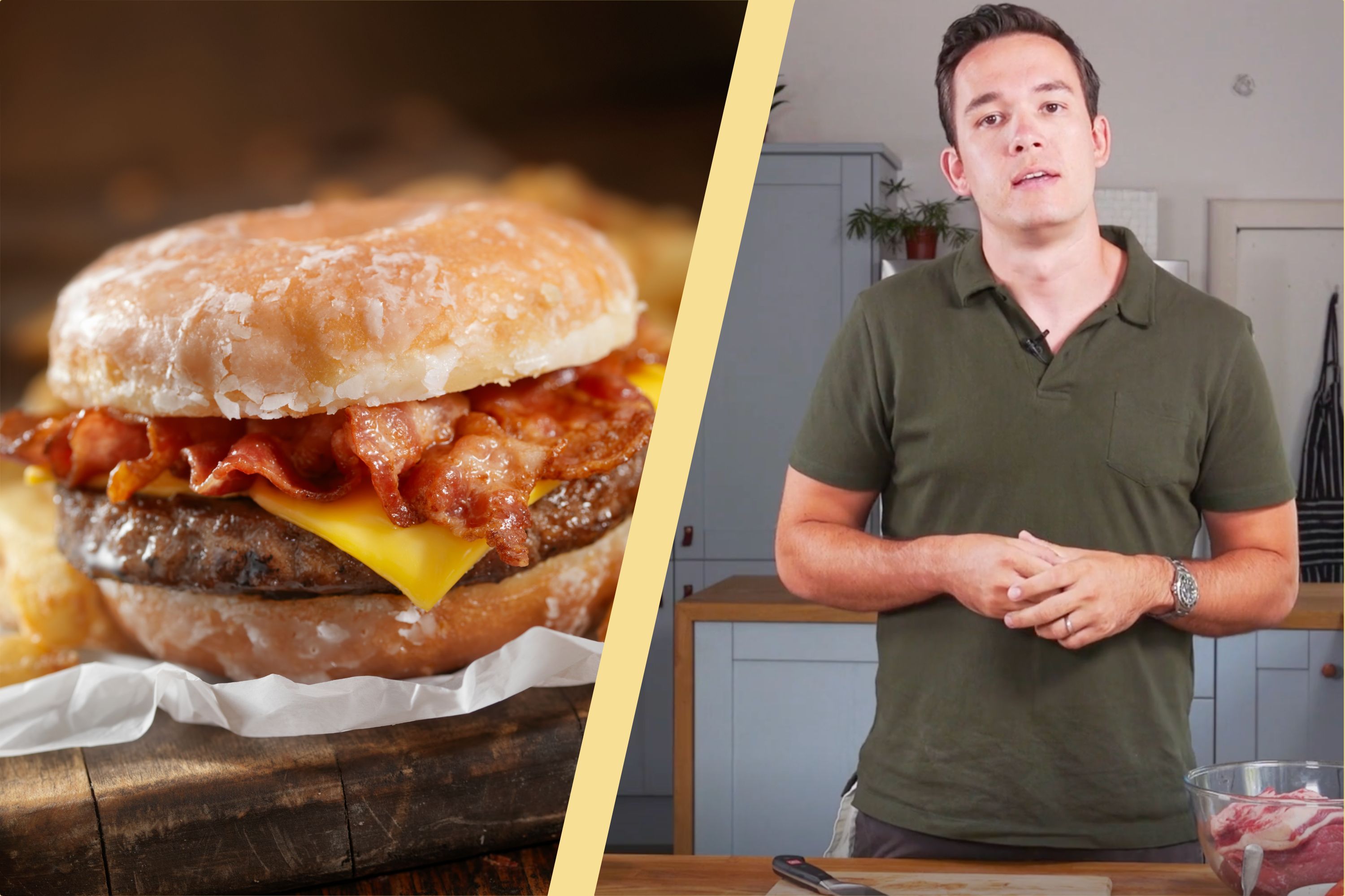How to make a cheeseburger with Tom Barton