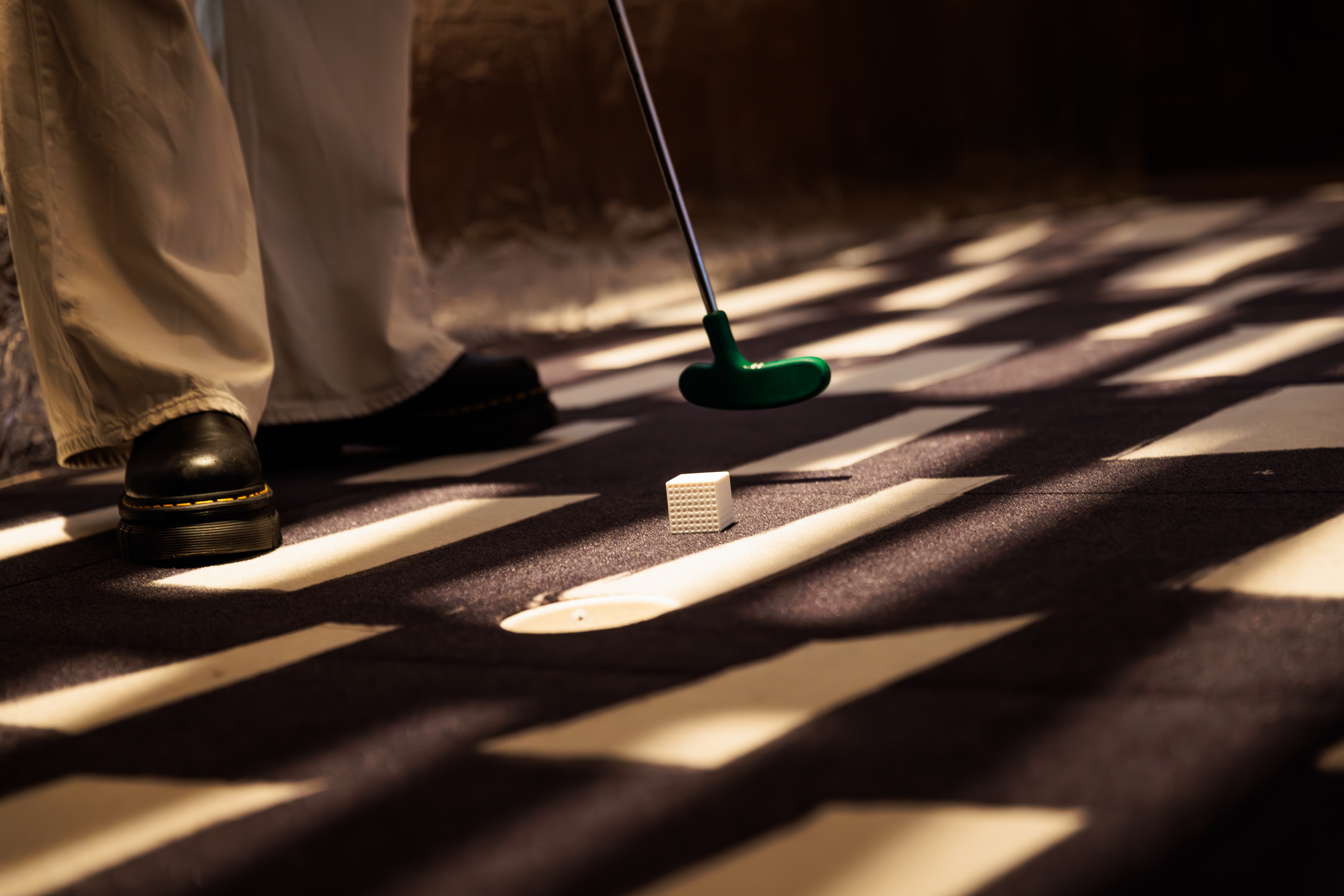 mini golf designed by artists in Battersea