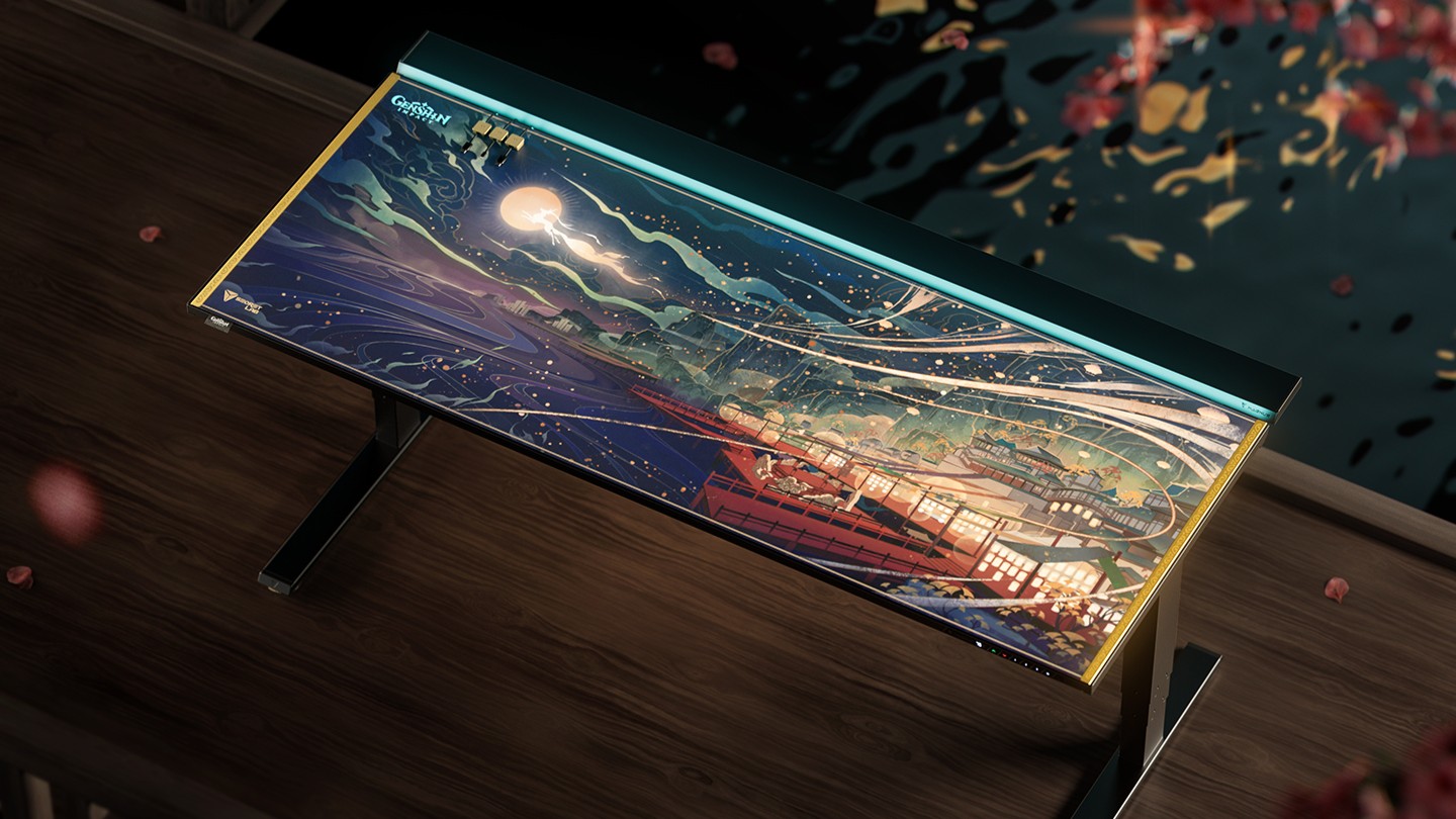 The Secretlab Genshin Impact collection.