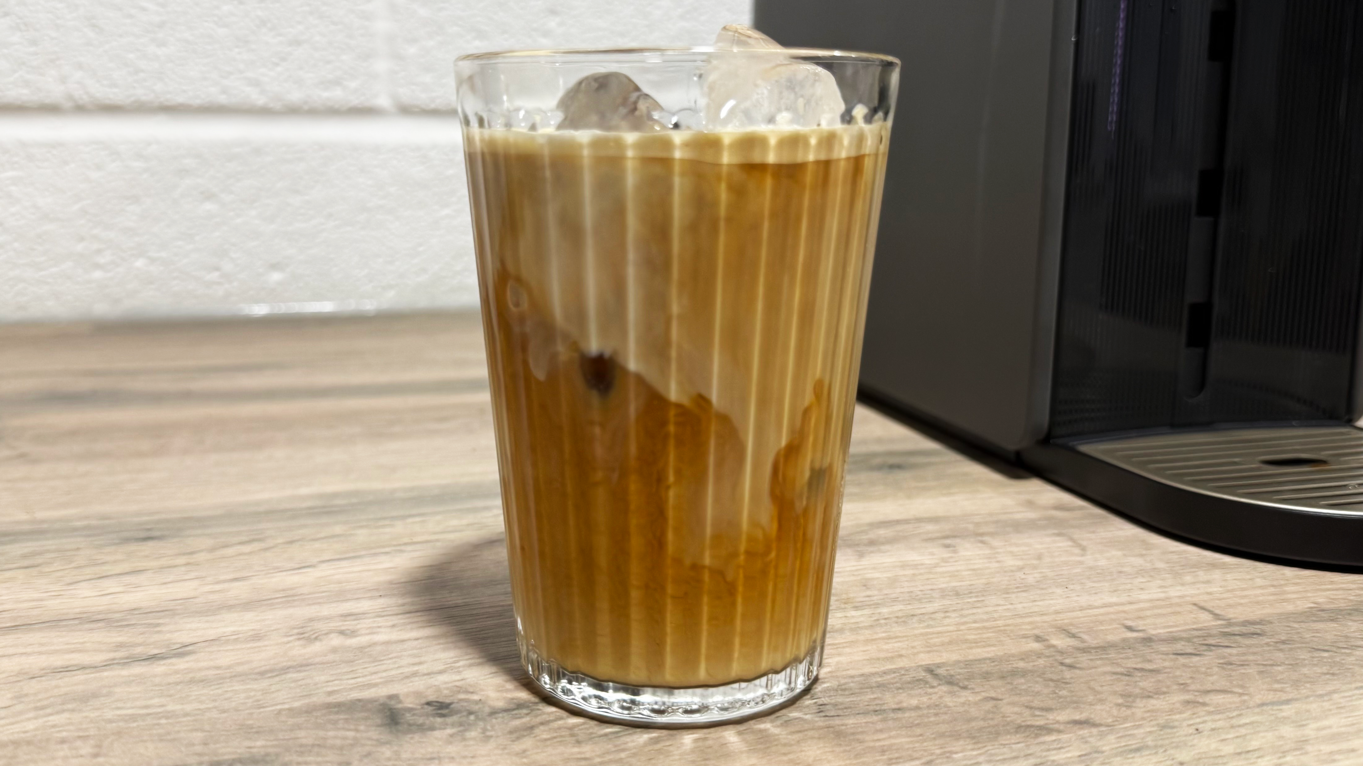a coffee made on the nespresso vertuo up