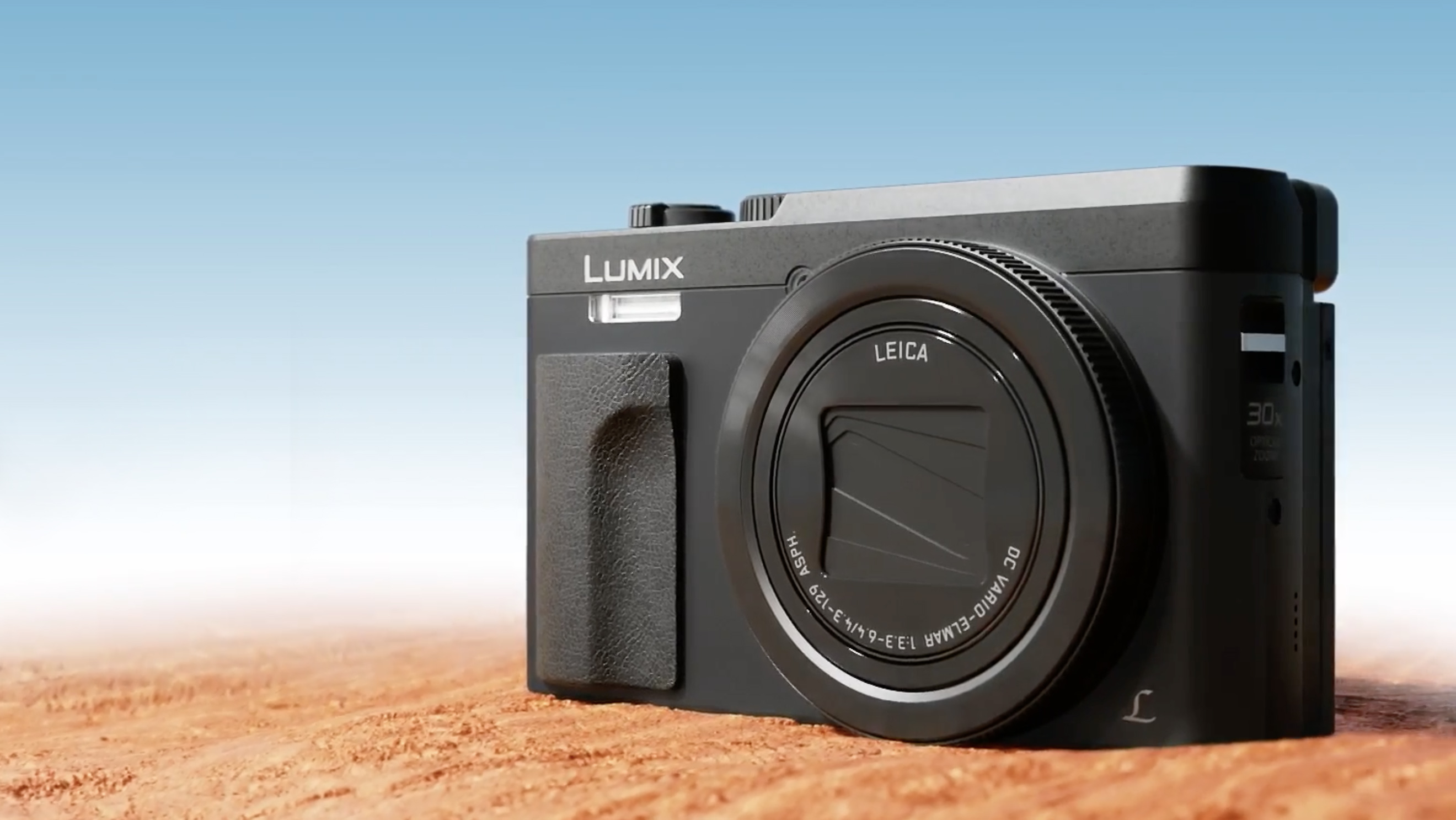 Panasonic Lumix DMCTZ90 ultrazoom Kompaktkamera (svart)