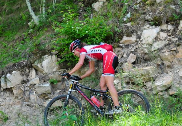Krista Park (Incycle) had a mechanical but fought back to take fifth place