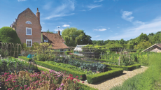 17th century house surrounded by gardens