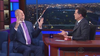 Bill OReilly talks politics with Stephen Colbert