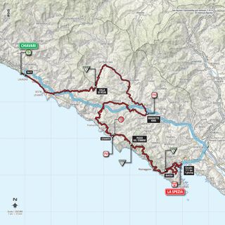Giro d'Italia 2015 stage four map