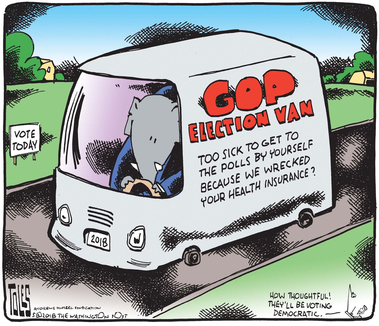 Political cartoon U.S. Hillary Clinton Republicans Benghazi