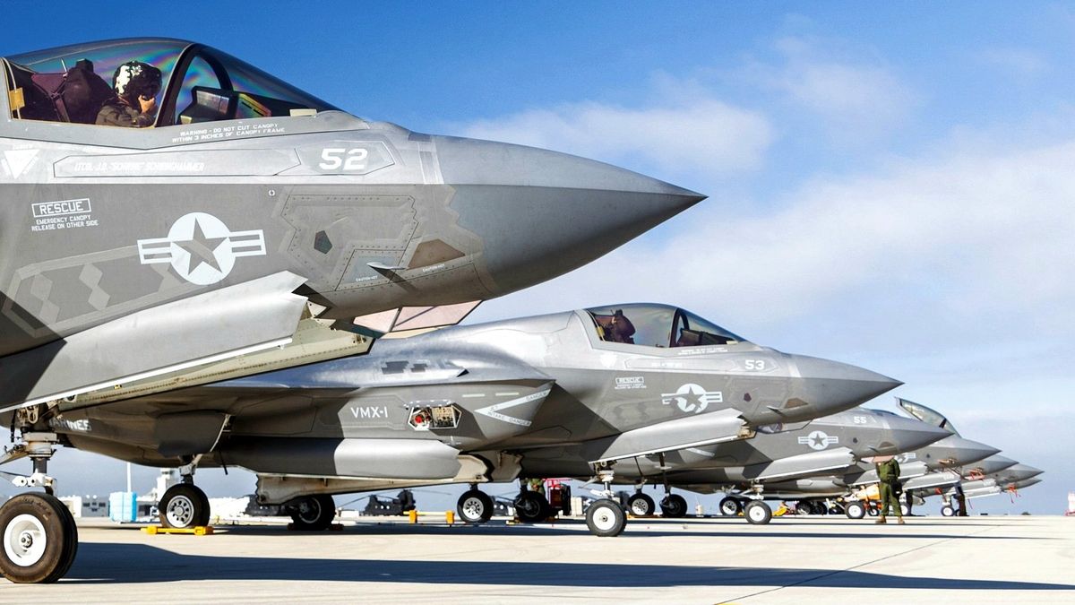 US Marine Corps gets six 'blind' F-35B stealth fighters loaded with lead ballast instead of advanced radars — new APG-38 radar won't be available till 2028 and can't even be used at full capacity till 2031