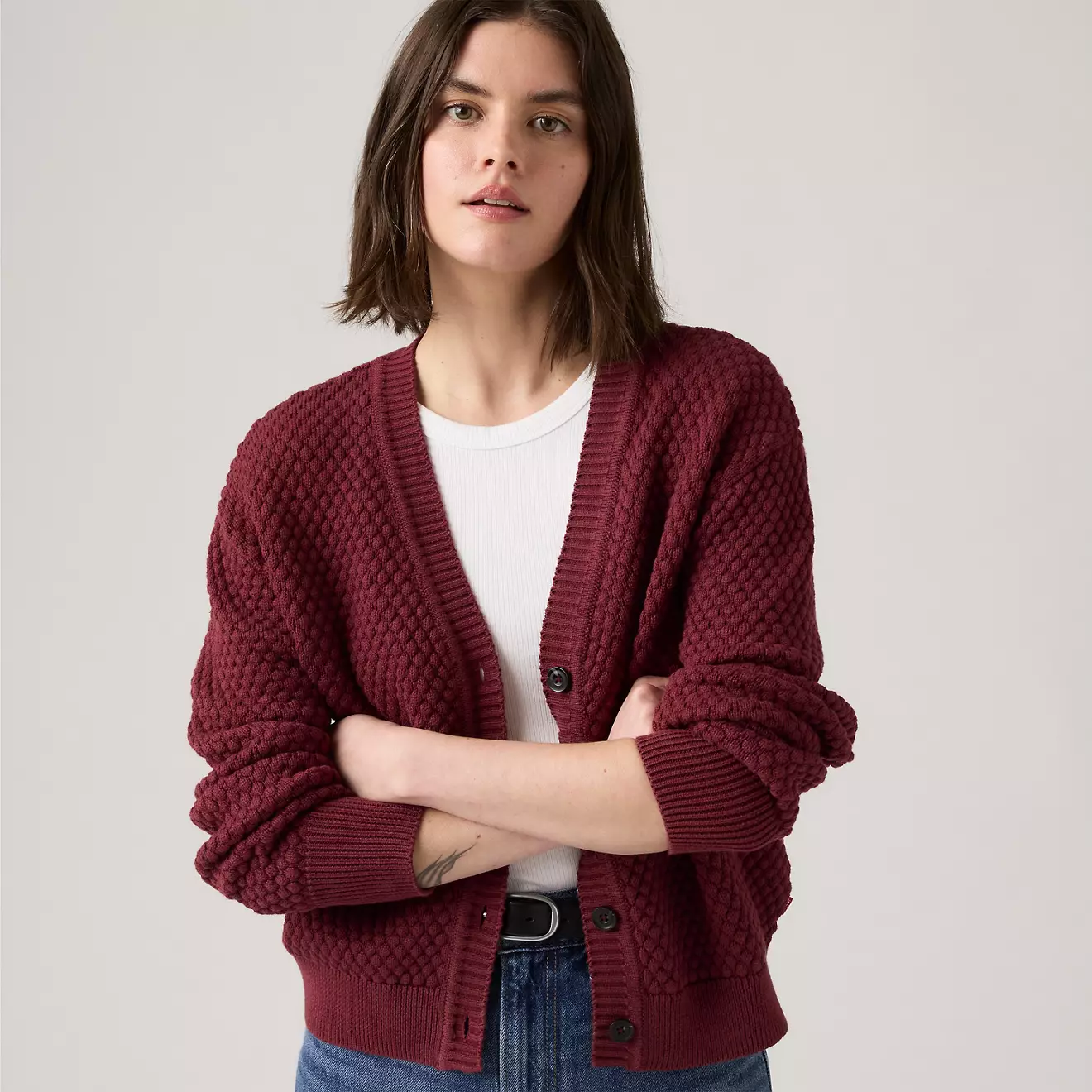 Levi, Snowflake Cardigan