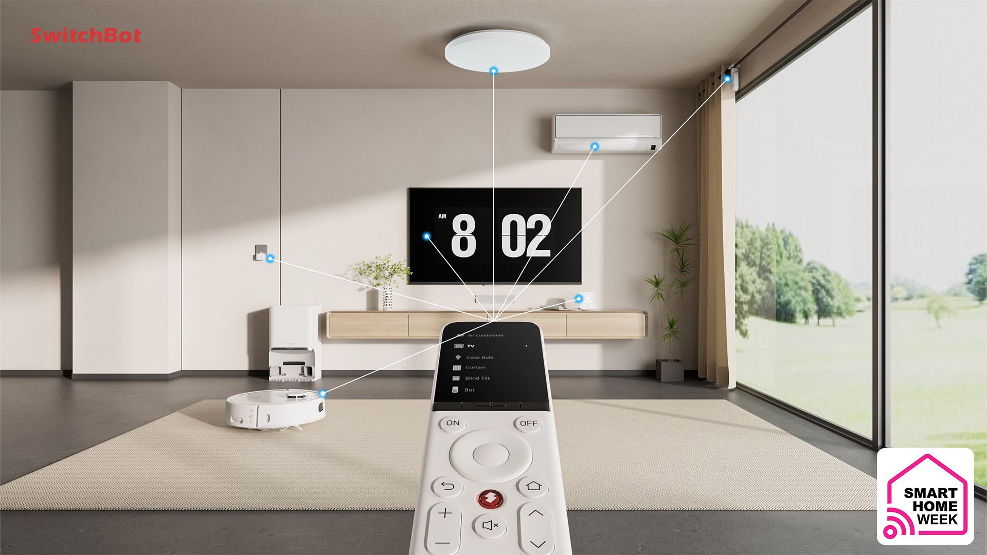 Control Smartbot Want a remote control for your smart home? SwitchBot has made a Matter ...
