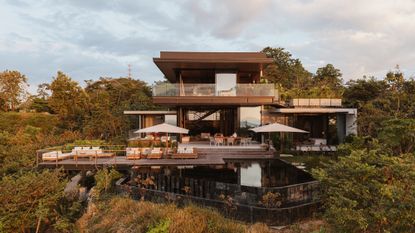 casa solai, a sensitive costa rica retreat engulfed in jungle foliage