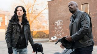 Jessica Jones and Luke Cage