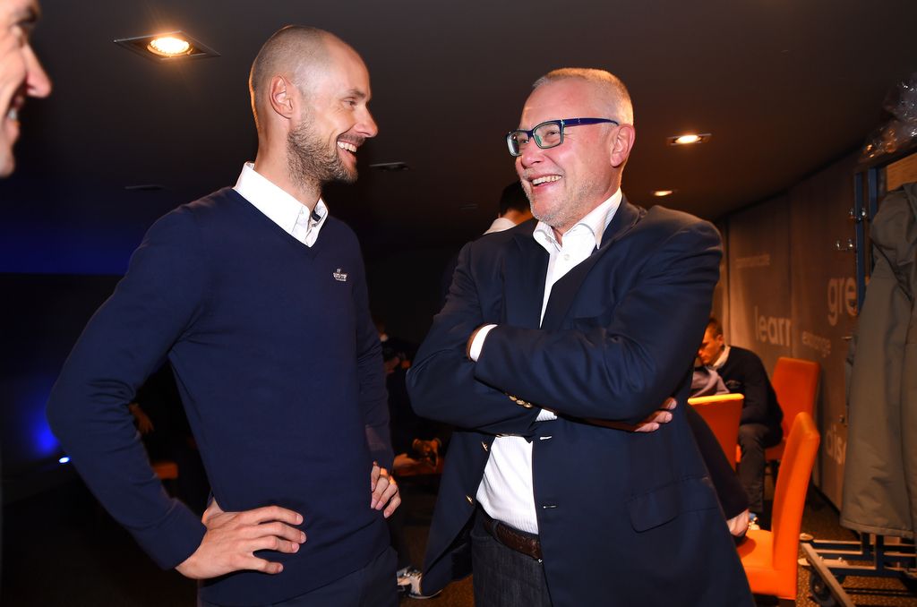 Tom Boonen chats with Zdeněk Bakala about the film