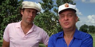 Chevy Chase and Rodney Dangerfield in Caddyshack