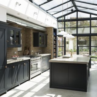 glass kitchen extension ideas from deVOL