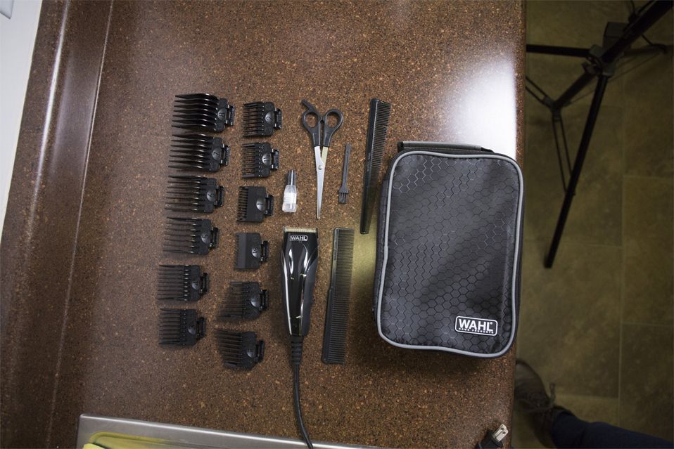 extreme grip hair cutting kit