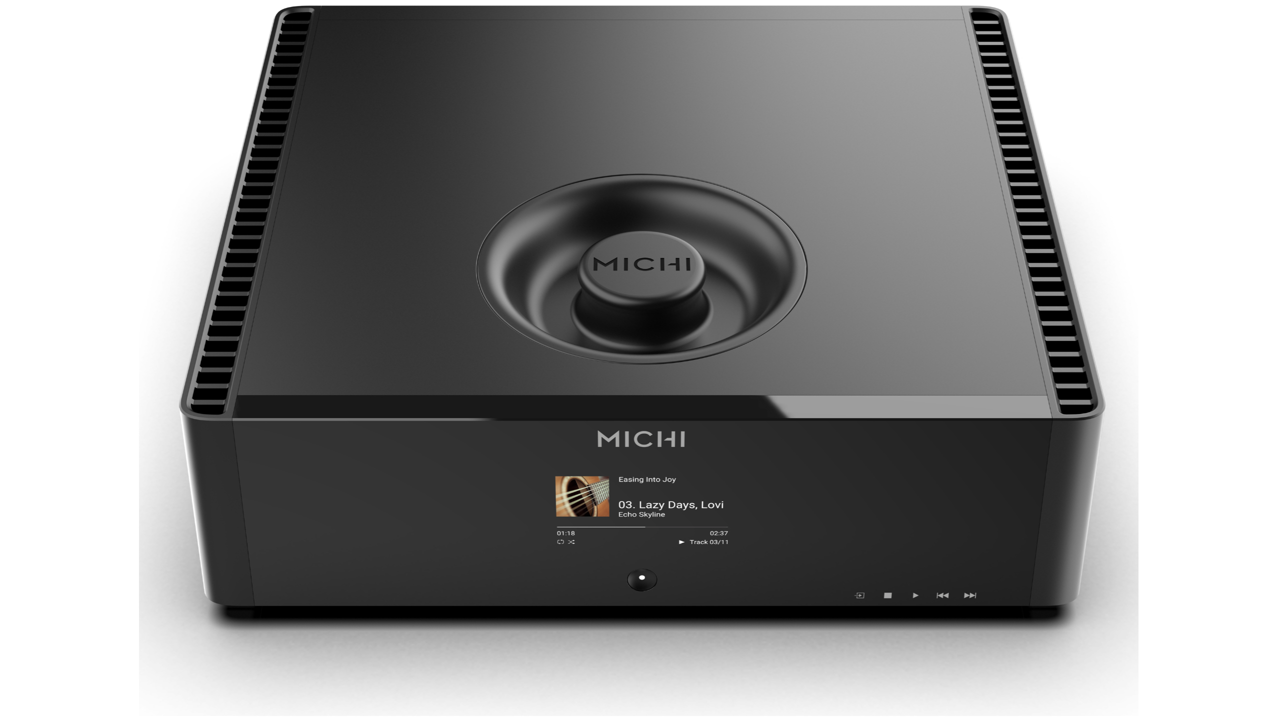 Rotel's high-end Michi Q5 CD player promises to "elevate the audio experience to new heights"