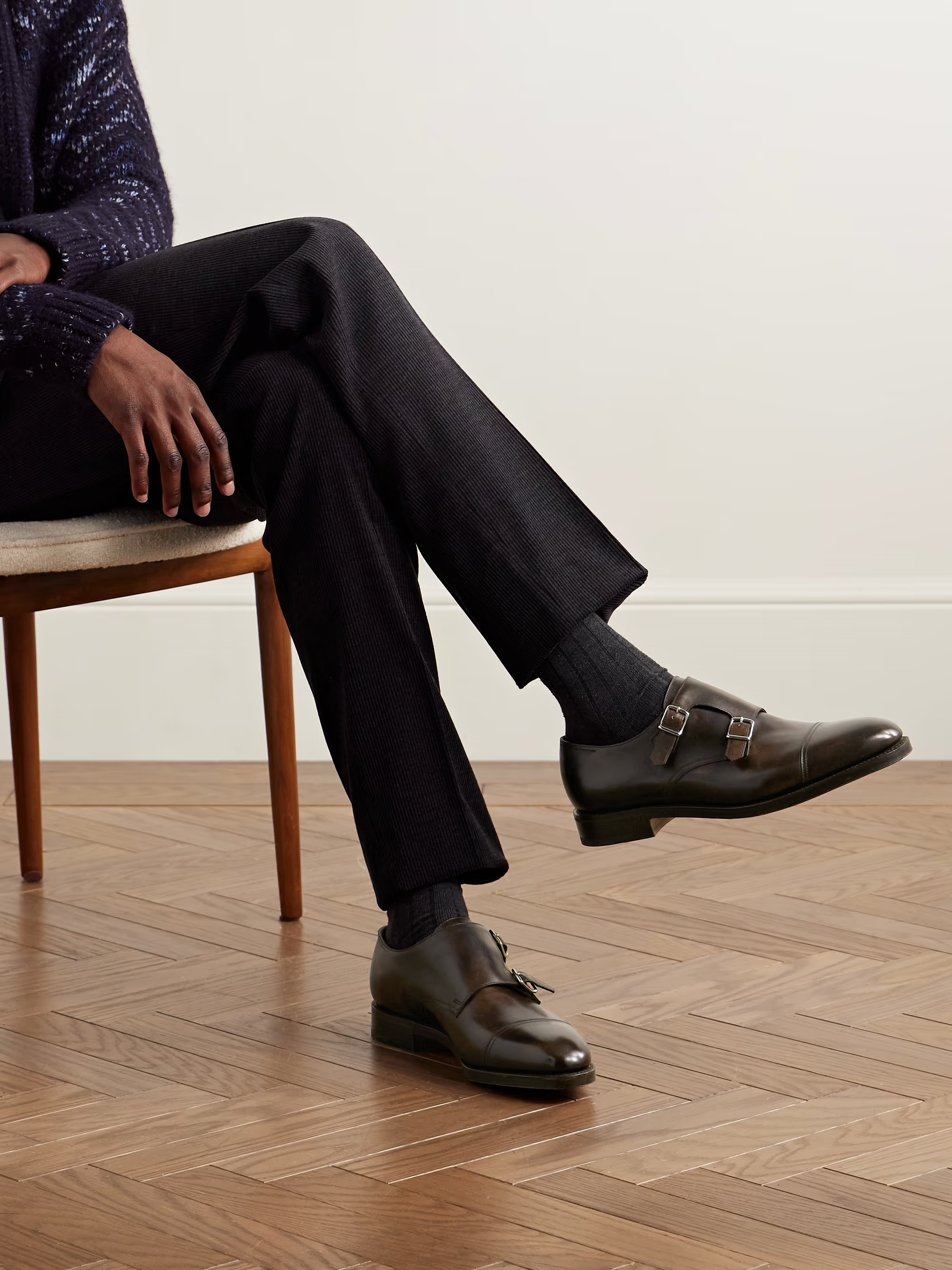 John Lobb William monk strap shoe