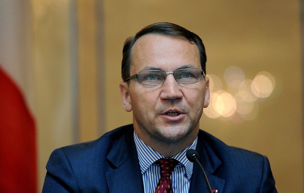 Poland&amp;#039;s former foreign minister Radoslaw Sikorski.