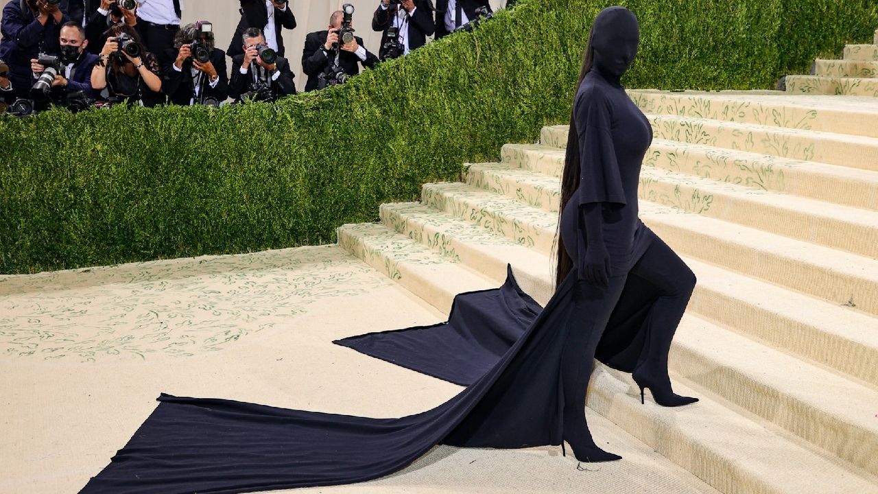 Kim Kardashian at the 2021 Met Gala