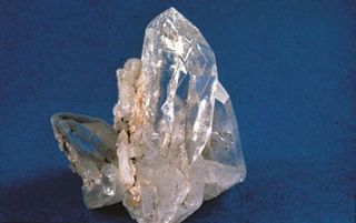 Quartz is the weakest mineral in continental rocks.