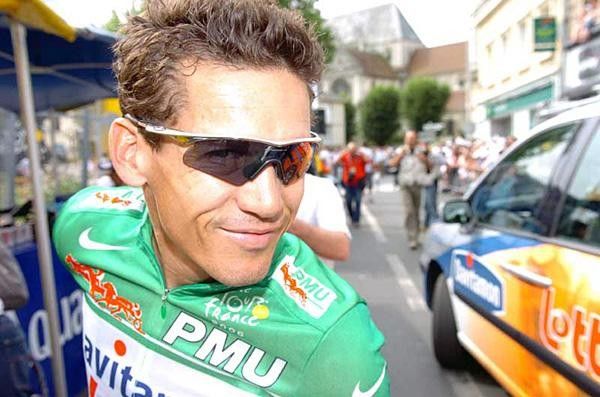 Robbie McEwen (Davitamon-Lotto) has a cunning plan