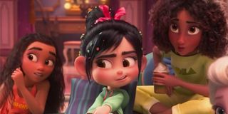 Vanellope with Moana and Tiana Ralph Breaks The Internet