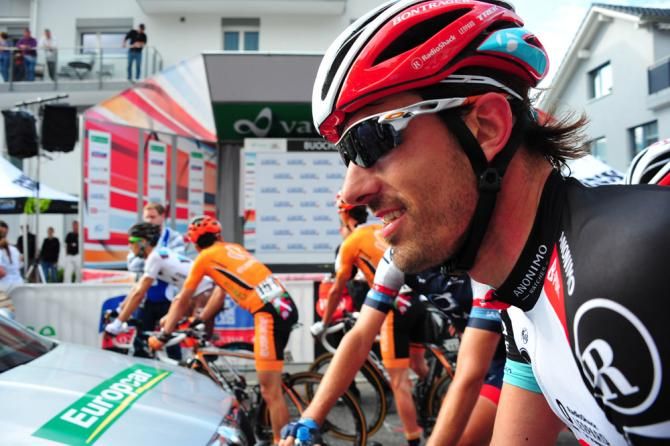Fabian Cancellara (RadioShack Leopard) at the finish of stage 4