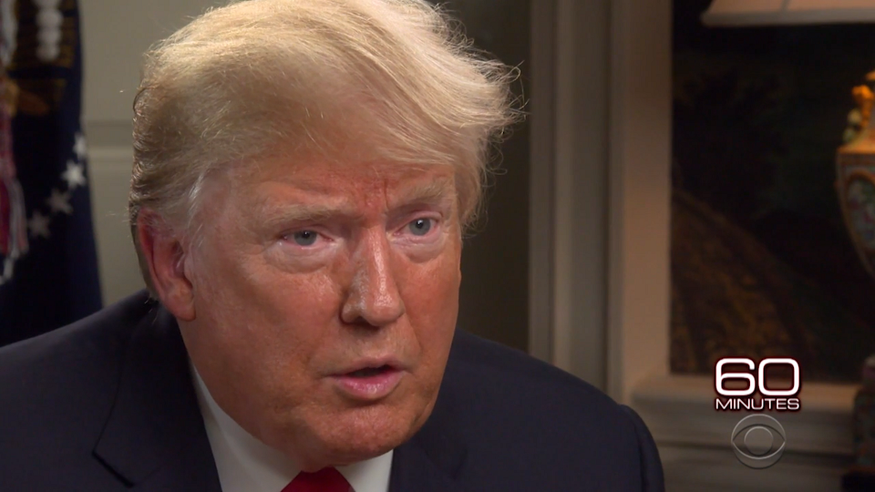 President Trump on 60 Minutes