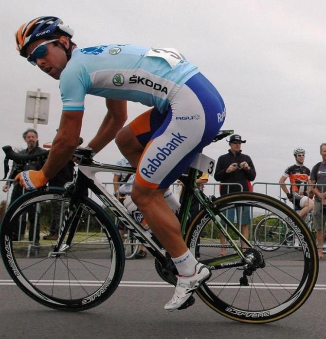 Overall winner Matthews was looking in control during the final race