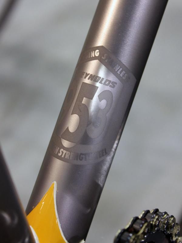 The etched graphic leaves little doubt as to what tubing is used here.